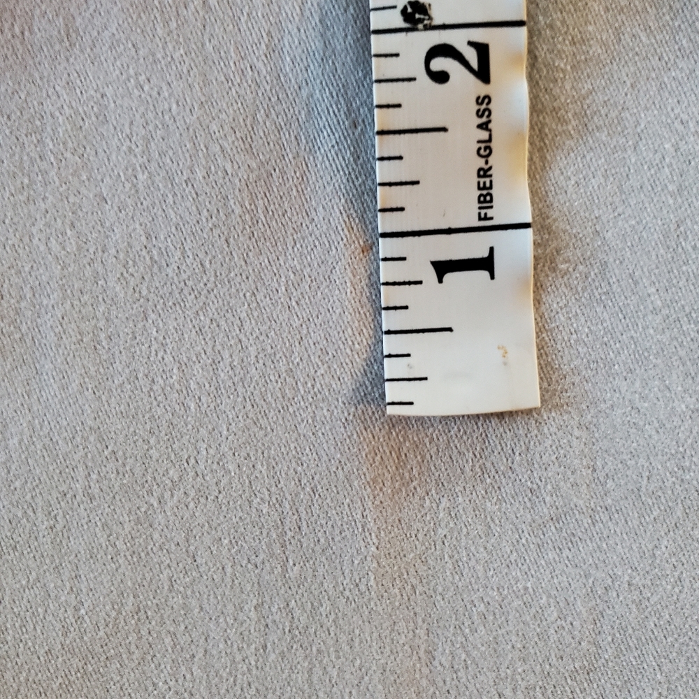 Womens GAP Light Gray Straight Leg Business Dress Khaki Pants Size 12 27" inseam - Picture 5 of 5